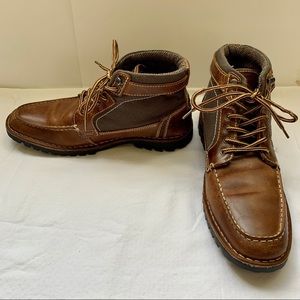 steve madden alden leather zip ankle boot